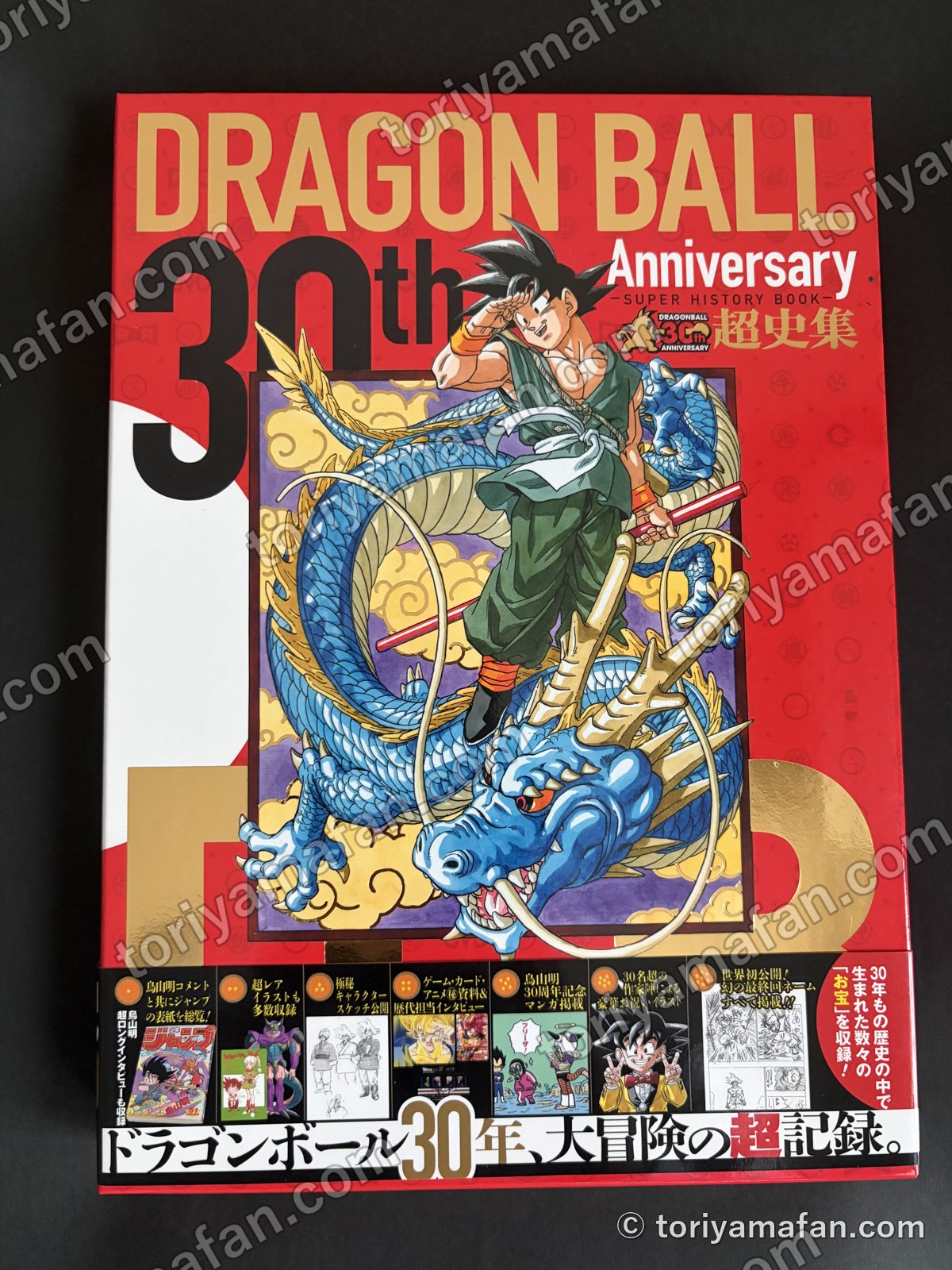30th ANNIVERSARY ドラゴンボール 超史集 -SUPER HISTORY BOOK-の写真